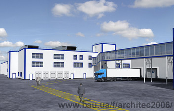 Проекты производственных, складских зданий и АБК &mdash; Архітек 2006